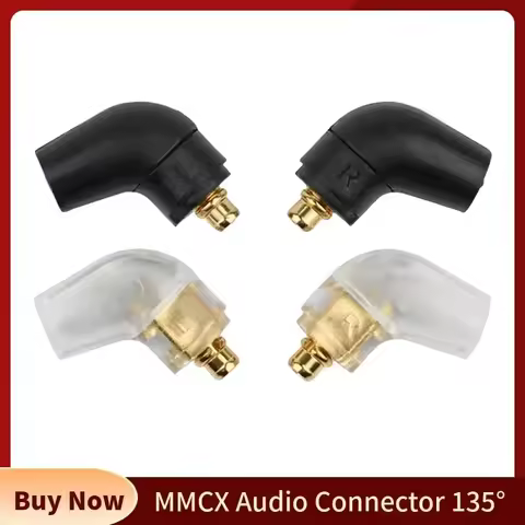 MMCX Connector Male Earphone Plug 135 Degree Consumer Electronics Soldering ER4 XR SR ER4SR ER4XR SE