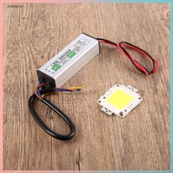 【TX】✨ส่วนลดใหญ่✨50W LED SMD Chip Bulbs With 50W High Power Waterproof LED Driver Supply