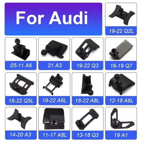 Car Dedicated Phone Holder Bracket Mount Special Base For Audi Q2L Q3 Q4 Q7 Q8 Q5L A6L A8L A4L A5 S4