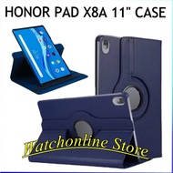 Honor Pad X8a 360 Degree Rotating PU Stand Case For Honor Pad X8a 11 inch 2024 X 8a / Honor Pad X9