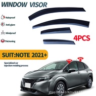 Suitable for NISSAN Note Rainproof Sun Visor NISSAN Note E13 2021+Window visors
