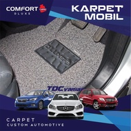 Nissan Almera 2017 Karpet Mobil Coil Pvc Comfort Deluxe 12" Custom