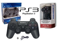 สินค้าพร้อมส่ง sony  จอย ​ps3 ไร้สาย จอยเกมPs3 ชุดจอยควบคุมเกม PS3ไร้สาย3แบบ Dual Impact Playstation