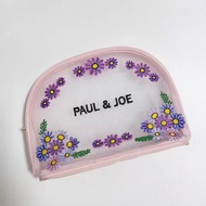 ⭐️Paul & Joe⭐️刺繡花網紗化妝包 收納包 收納袋 洗漱包 貝殼包 手拿包