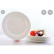 💥durable white porcelainware 6pcs 11"coupe plate 💥