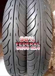 ban federal 90/90 k59 tubeless ban motor matic ring 14