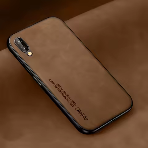 Simple pattern Silicone Soft TPU case For VIVO Y85 V9 Z1 Lite Z3X Z1i Y89 X21S V11 Pro NEX S Pu leat