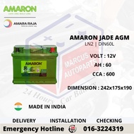 AMARON JADE AGM LN2 | DIN60L AUTOMOTIVE CAR BATTERY