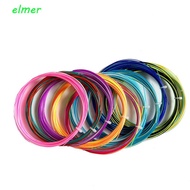ELMER Colorful Rainbow Badminton String, Elastic Colorful Badminton Racket Strings, High Elastic Ass