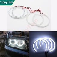 Warranty Bright White SMD Cotton Light LED Angel Eye Halo Ring Kit DRL For BMW 3 5 7 SERIES E36 E38