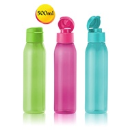 Tupperware Cool N' Chic Water Bottle Flip Top Cap 500ml