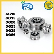 Pulley bearing U Groove Guide Bearing SG10 SG15 SG20 SG20 SG25 SG35 SG66