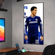 Hazard Wall Canvas Painting with Composite Frame Decorating Coffee Shops and Net Shops