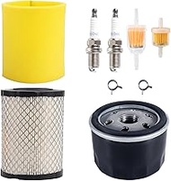 Air Filter Oil Filter Tune Up Kit for Husqvarna YTA18542 YTA22V46 YTA24V48 YTH18542 YTH22V46 YTH2348