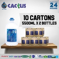 CACTUS Mineral Water (5500ml x 2 Bottles x 10 Cartons)