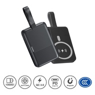 [CCC & มอก.] Remax แบตสำรอง 10000mAh Power Bank 3C สายในตัว ชาร์จไว พอร์ต USB / Type-C / L รุ่น RPP-