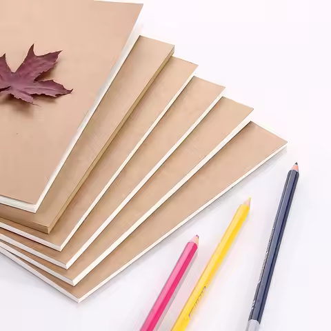 Refillable Paper Traveler's Notebook Filler Papers / Journal Dairy Inserts Refill Paper Kraft paper 