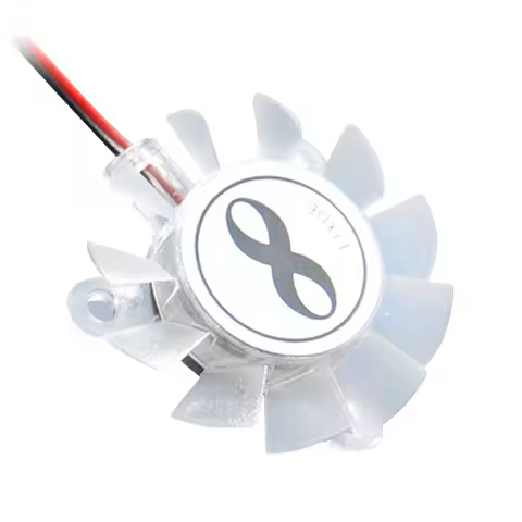 4010HS Cooling Fan DC 12V 36mm Mini Fan Hydraulic Bearing 2P 4800RPM for Computer CPU VGA Video Grap