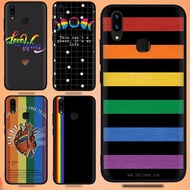 OPPO F5 F7 F9 F11 Pro A9 R9 F1 Plus A94 A95 A74 Mobile Phone Soft Shell JTX44 LGBT Rainbow