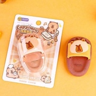 (PF017) 1PCS Capybara Cute Sandal Eraser Pencil Eraser/ Pencil Eraser/ Cute Eraser/ Drawing Eraser/ 