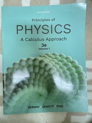 Principles of Physics: A Calculus Approach 3e:Volume 1