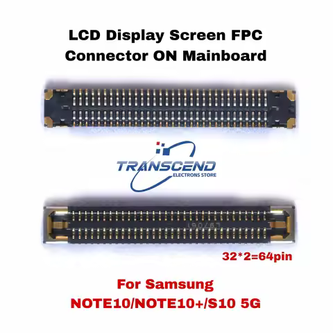 10/50pcs LCD Display Screen FPC Connector for Samsung Galaxy NOTE10 NOTE10PLUS NOTE10+ S10 5G