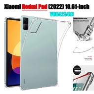 For Xiaomi Redmi Pad (2022) 10.61" VHU4254IN 5G High Quality Tablet Protection Case Simple Transparent Four-corner Anti-drop Shockproof Soft TPU Cover