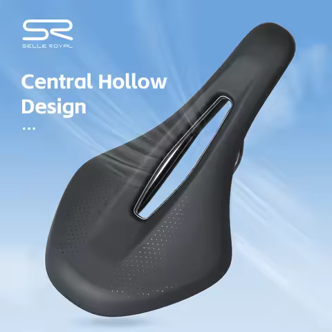 SELLE ROYAL Ultralight Mountain Bicycle Saddle MTB Short Nose Hollow Breathable Road Gravel Bike Sea