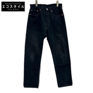 Levi's 90's Black USA-made 501XX Overdyed Straight Denim Pants W32 L34 [Used]