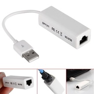 White USB To Lan Cable - USB Lan