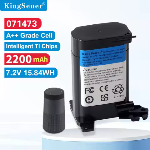 KingSener 071473 071471 745518-0010 Battery For Bose SoundLink Revolve Speaker 7.2V 2200mAh Recharge