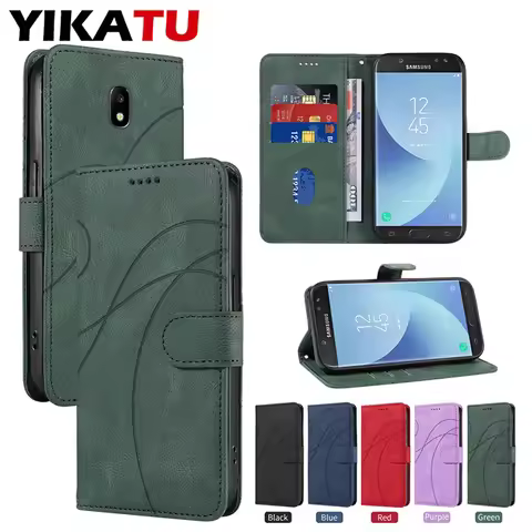Flip Wallet Leather Phone Case For Samsung A3 A5 J3 J5 2016 A310 A510 J310 Card Slot Stand for Galax