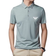 Soft Cotton Style Armani Exchange original polo shirt AX business casual cotton printed men polo shi