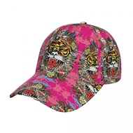 Ed Hardy (7) Fashion Curved Brim Baseball Cap Simple Casual Street Dance Hat All-Match Unisex Sun Ha