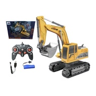 Mainan Anak RC 40MHZ EXCAVATOR DIE CAST METAL JM22480 Mainan Remote Control Mobil Excavator Anak - T
