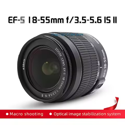 DH Original 18-55 Lens EF-S 18-55mm f/3.5-5.6 IS II Camera Lenses for Canon Camera