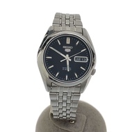 SEIKO mens watches Wrist Watch analogues stainless BLK SLV 7S26-01V0 Direct from Japan Secondhand