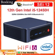 Beelink Mini PC SEi 12 Game Mini PC i5-12450H Win11 Pro DDR4 3200mhz NVME SSD WIFI 6 BT5.2 1000M Typ