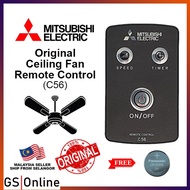Original Mitsubishi Ceiling Fan Remote Control (C56-RQ5)