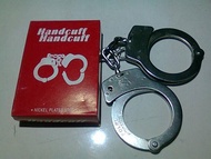 Borgol Tangan Handcuffs Gari Polisi Original Asli Nikel Plated Stell