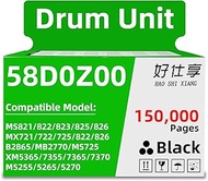 58D0Z00 58D0ZA0 58D0Z0E Remanufactured Drum Unit Imaging Unit Compatible for Lexmark MS725 MS821 MS8