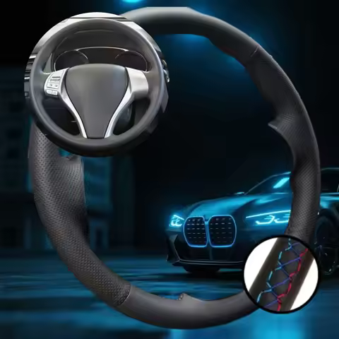 Customized Car Steering Wheel Braiding Cover Ford Nissan 2013 Teana 2014 X-Trail QASHQAI Car Accesso