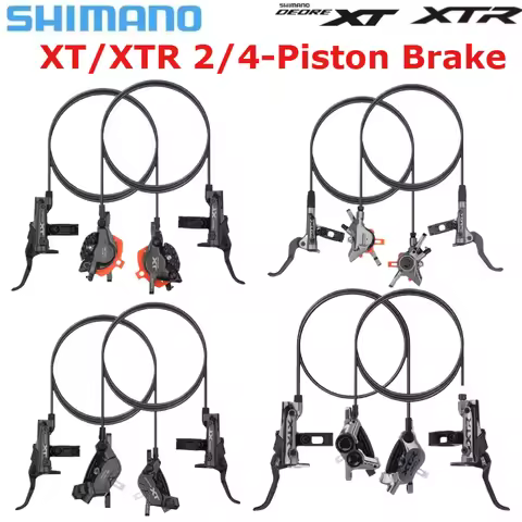 SHIMANO XT M8200 / M8220 & XTR M9200 / M9220 2/4-Piston Hydraulic Disc Brakes – XC / Trail / Enduro 