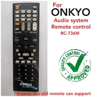 Replacement ONKYO RC-736M Audio System Remote Control RC-736M