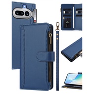 4a 9 Card Wallet Leather Case Suitable for nothing phone 4a Business Handbag phone Case Multifunctio