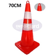 Traffic Cone 70cm Safety Rubber Cone Hook, Road Barrier, Traffic Cone Ejector 70 cm Traffic Cone Saf