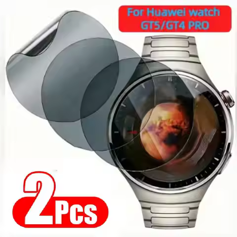 2Pcs Privacy Hydrogel Film For Huawei Watch GT5 GT 5 41/46mm Smartwatch Anti-spy Screen Protector Fo