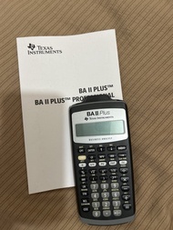 BAII PlUS Texas Instruments Financial Calculator (HKEAA Approved) 計算機連說明書