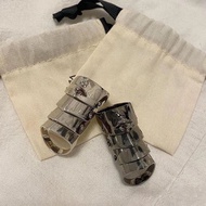 VintagesWeiwei'an Punk Armor Empress Dowager Same Style Saturn Armor Ring