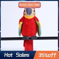 Talking Parrot Talking Parrot Plush Toy Electronic Bird Pet Talking Plush Parrot for Kids Early Educ